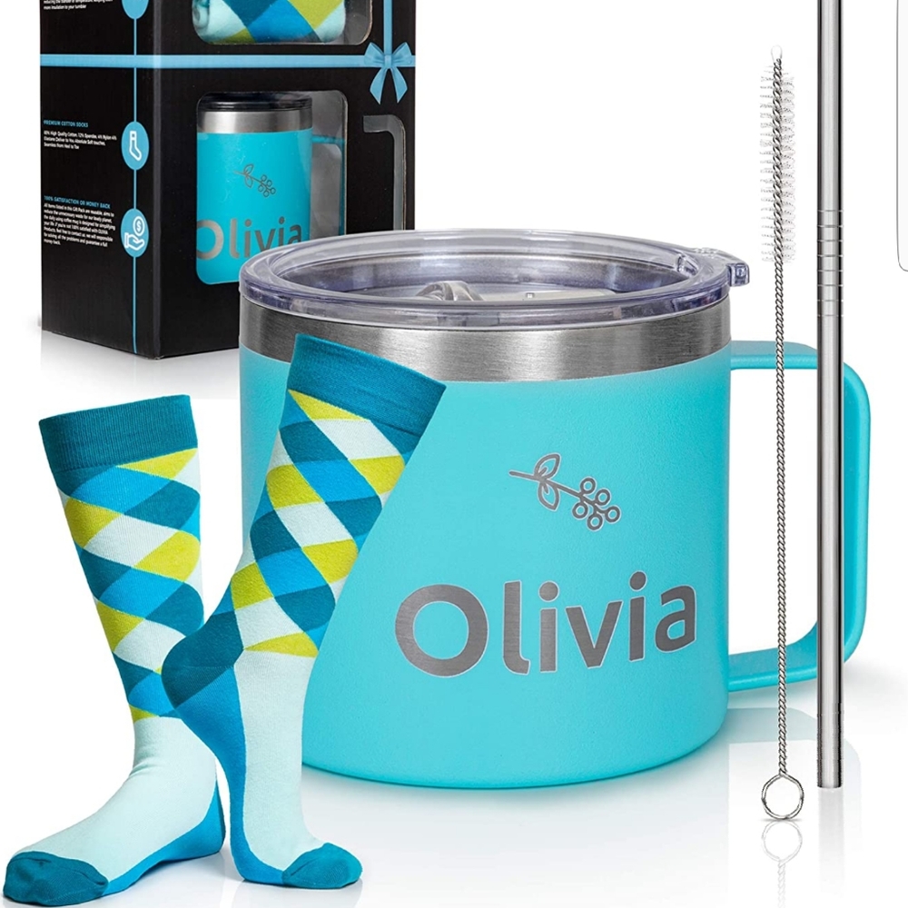 Olivia 14 Ounces Coffee/Mug Gift Set